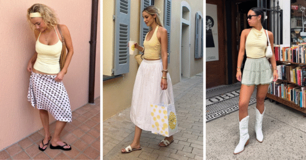 10 Yellow Halter Top Outfits That Radiate Instant Good Vibes