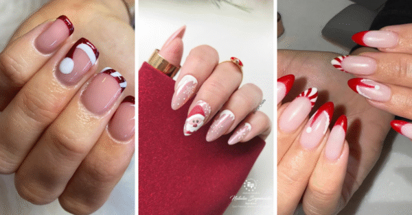Santa Themed Nail Art Ideas for the Perfect Christmas Mani