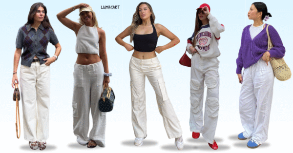 How to Style White Cargo Trousers, Best Tops for Everyday Wear