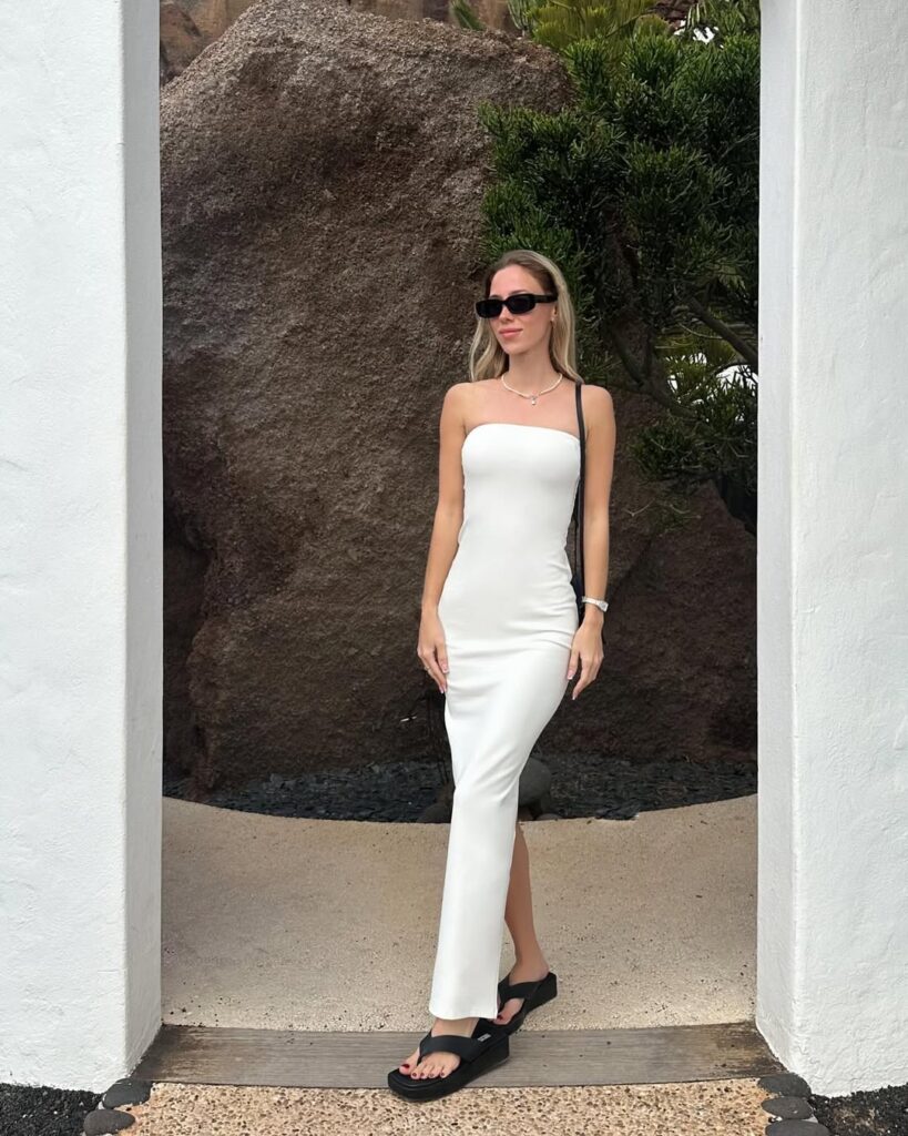 Long White Maxi Dress