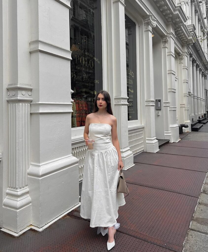 Long White Maxi Dress