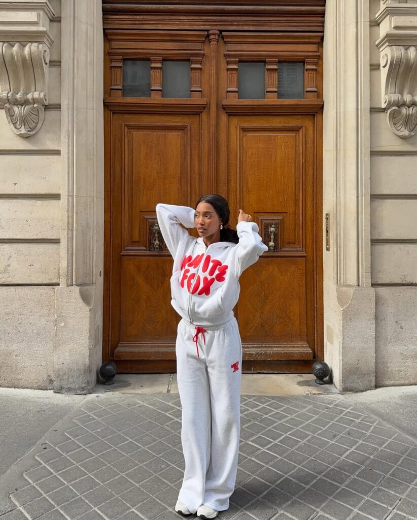 Outfits With White Hoodie