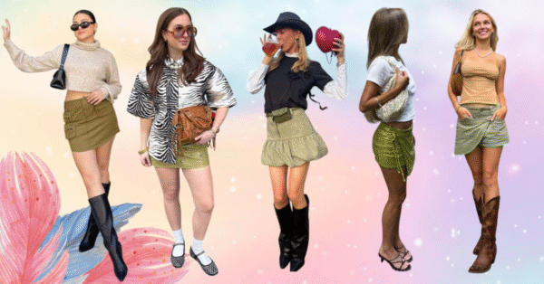 10 Trendy Ways to Style a Green Mini Skirt in 2025